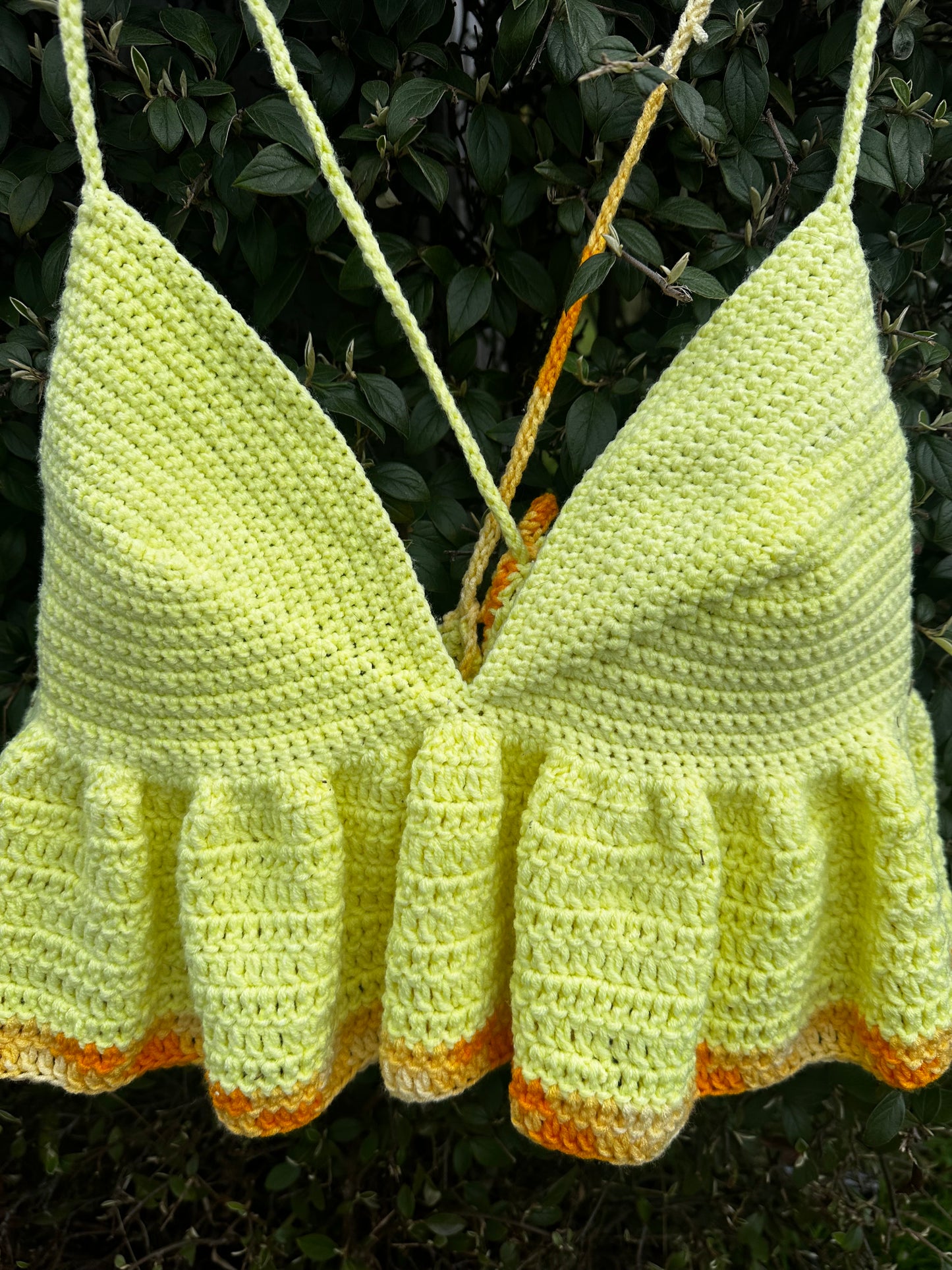 Sunshine adult ruffle top