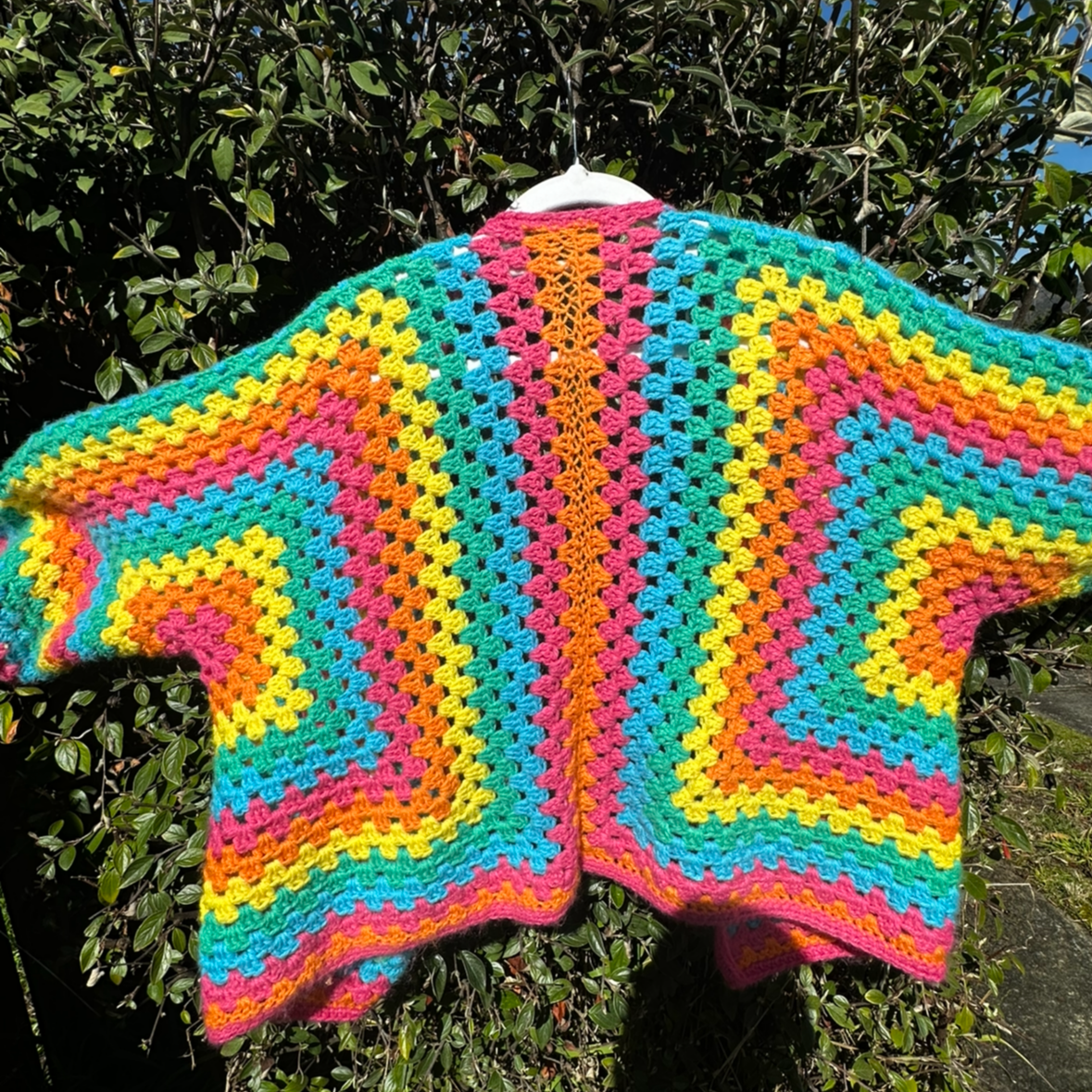 Tween rainbow Hexi-cardi