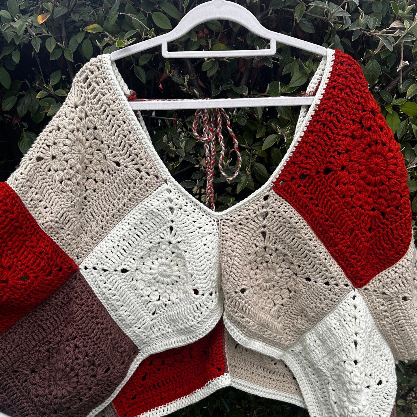 Summer crush plunge back top